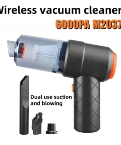 Wireless Car Vacuum Cleaner 9000Pa 120W Cordless Handheld Auto Portabale Vacuum High-power Vacuum Cleaner For Home, Office & Car